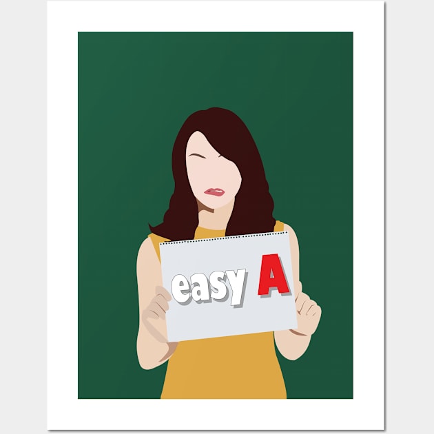 Easy A Wall Art by Pasan-hpmm